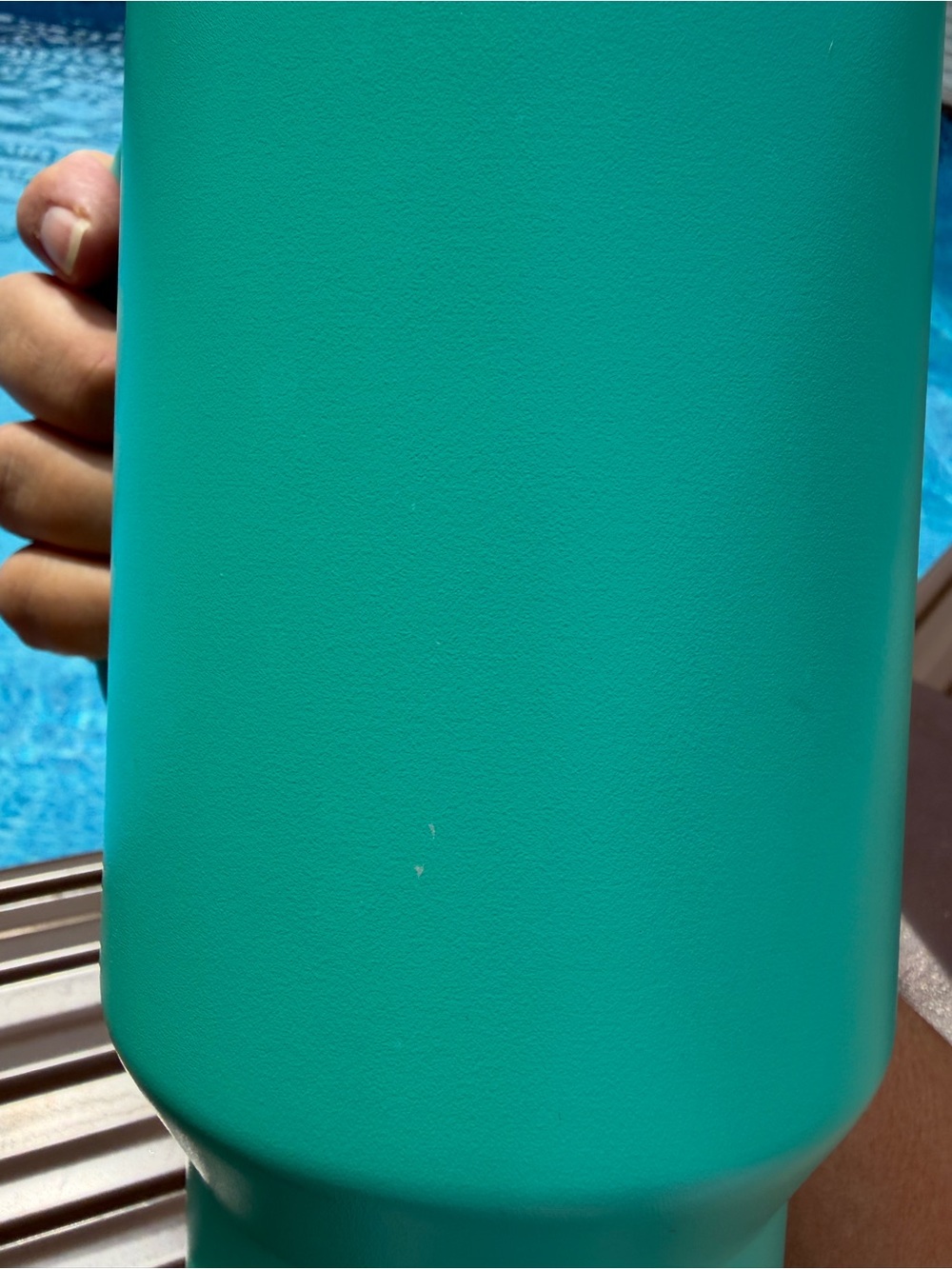 STANLEY Quencher 40oz Travel Tumbler Cup Teal and Lime Lid Make OFFER - Picture 9 of 14